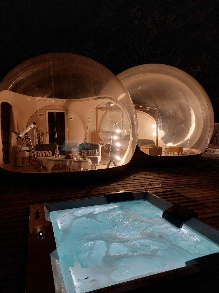 Dormire in una Bubble Suite in Emilia-Romagna